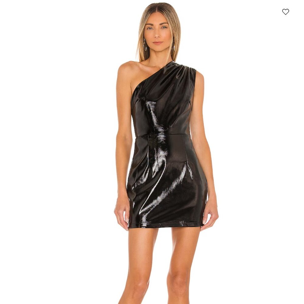 Superdown Ella Mini Dress in Black